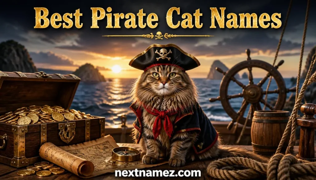 Best Pirate Cat Names
