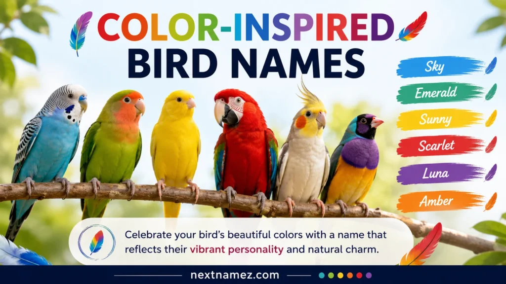 Color-Inspired Bird Names
