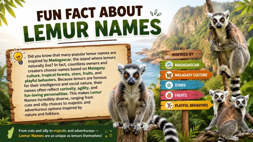 Fun Fact About Lemur Names