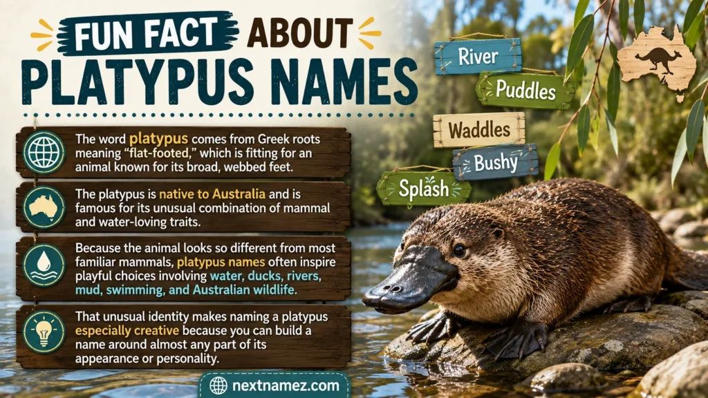 Fun Fact About Platypus Names