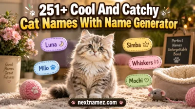 Cat Names With Name Generator