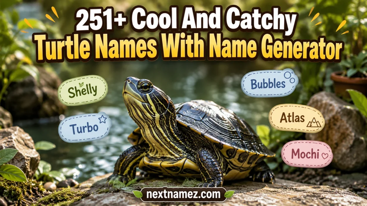 Turtle Names With Name Generator