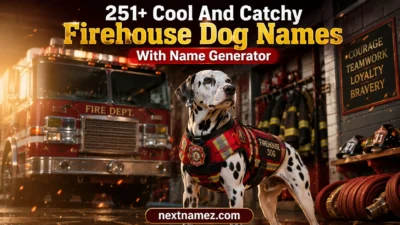 251+ Cool And Catchy Firehouse Dog Names