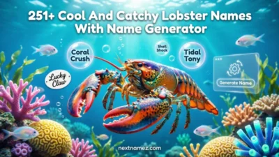 251+ Cool And Catchy Lobster Names With Name Generator featuring creative lobster naming ideas and ocean-inspired names