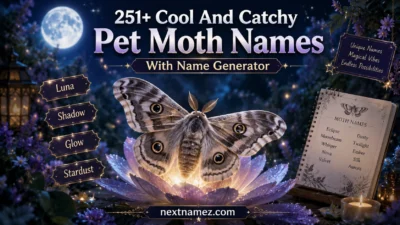 Pet Moth Names With Name Generator
