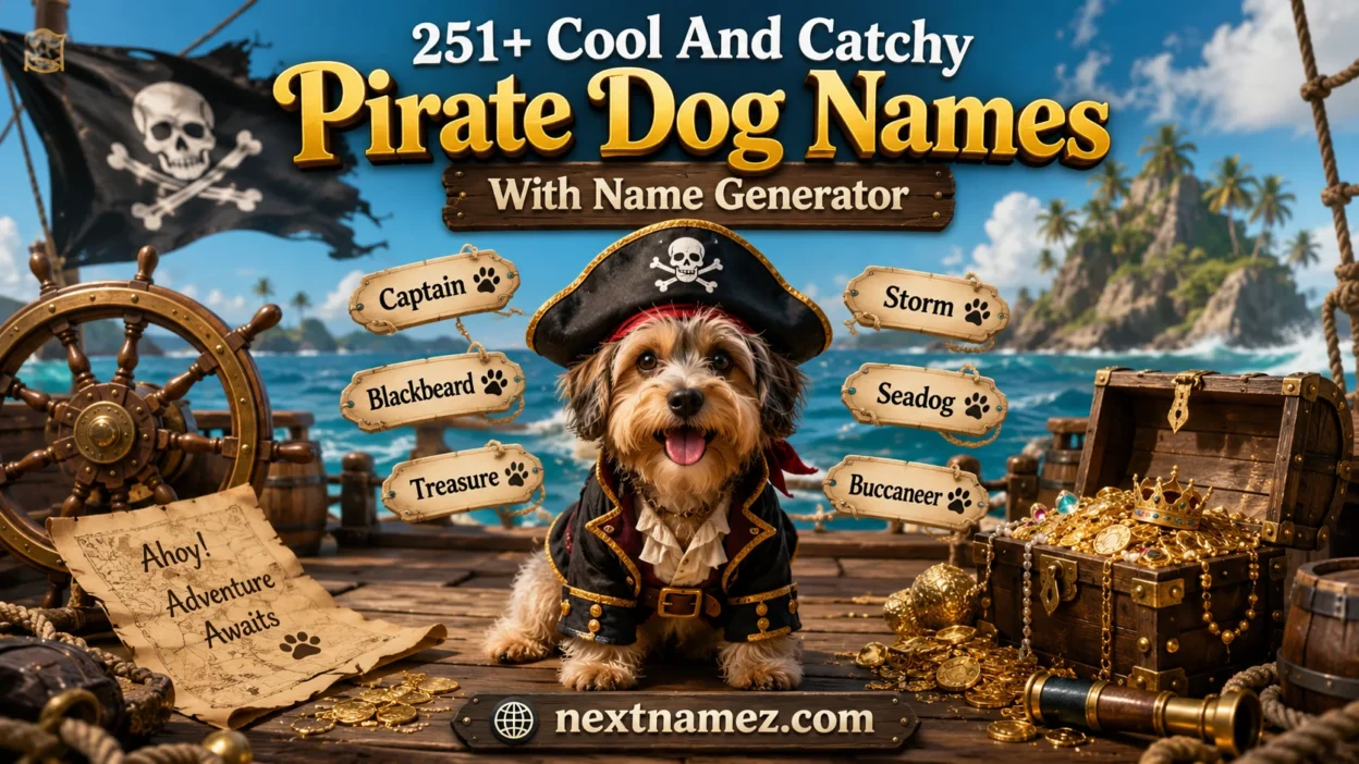 Pirate Dog Names With Name Generator