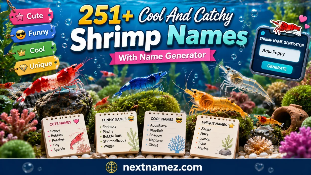 251+ Cool And Catchy Shrimp Names