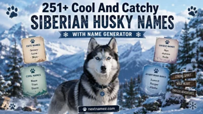 251+ Cool And Catchy Siberian Husky Names