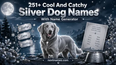 Silver Dog Names With Name Generator