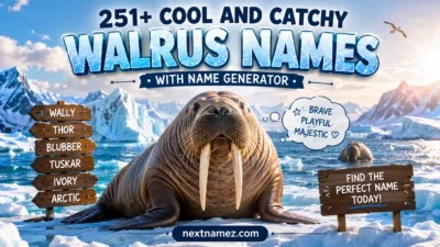 Walrus Names With Name Generator
