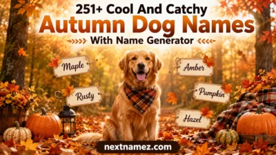 Autumn Dog Names With Name Generator