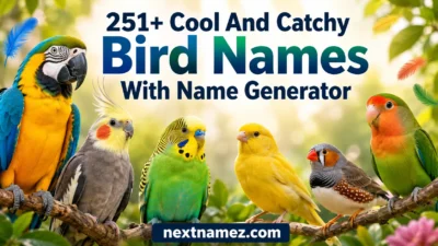 Bird Names With Name Generator