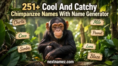 Chimpanzee Names With Name Generator