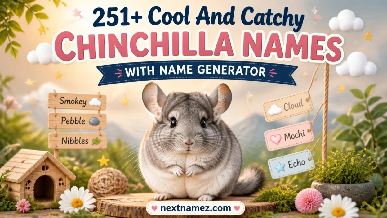 Chinchilla Names With Name Generator