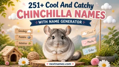 Chinchilla Names With Name Generator