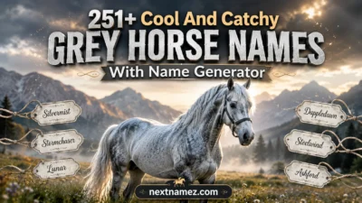 Grey Horse Names With Name Generator