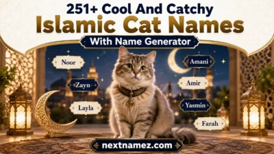 Islamic Cat Names With Name Generator