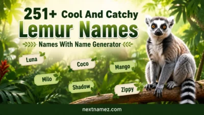 Lemur Names Names With Name Generator