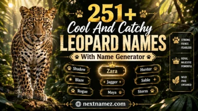 Leopard Names With Name Generator