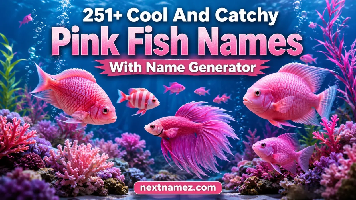 Pink Fish Names With Name Generator