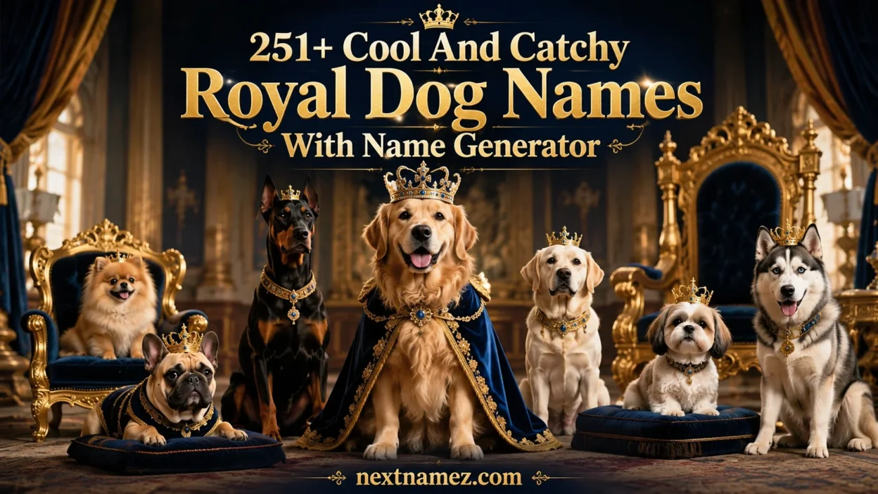 Royal Dog Names With Name Generator