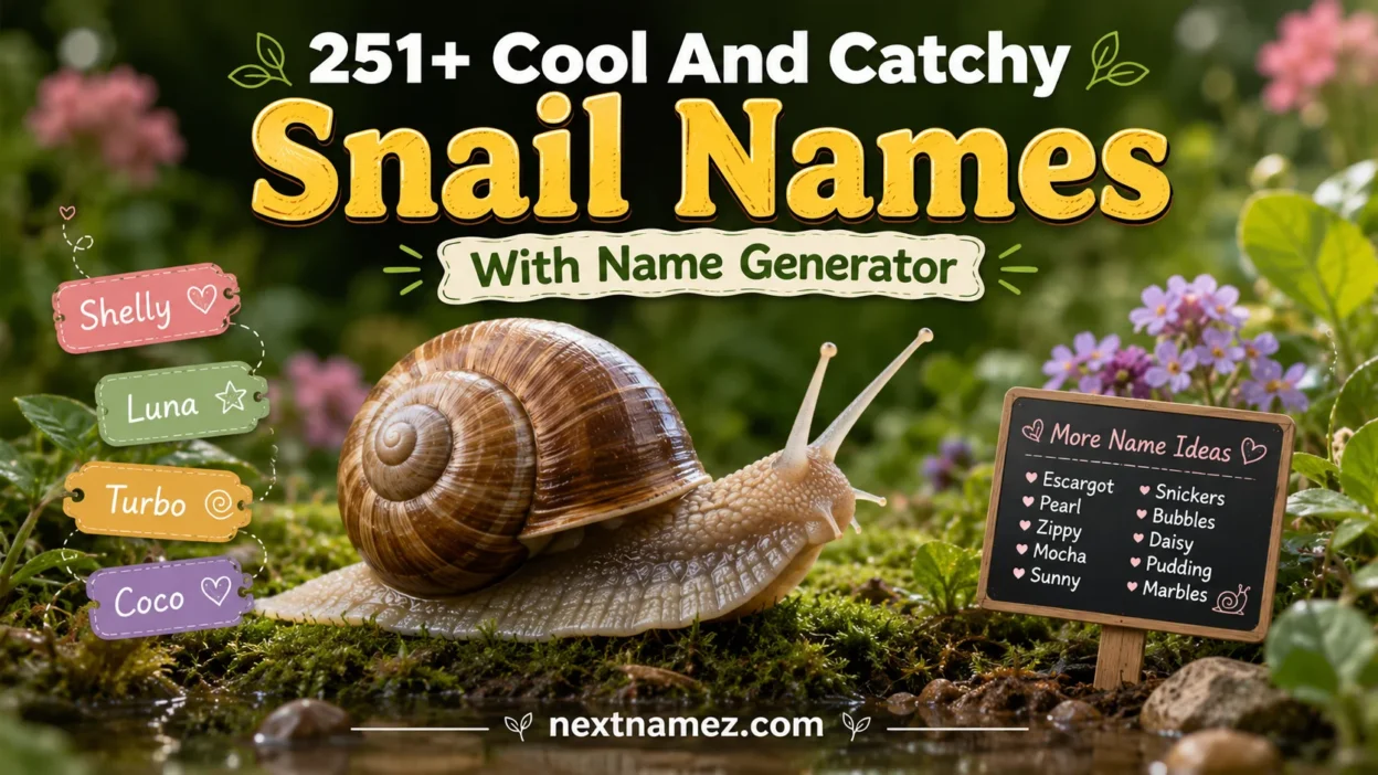Snail Names With Name Generator
