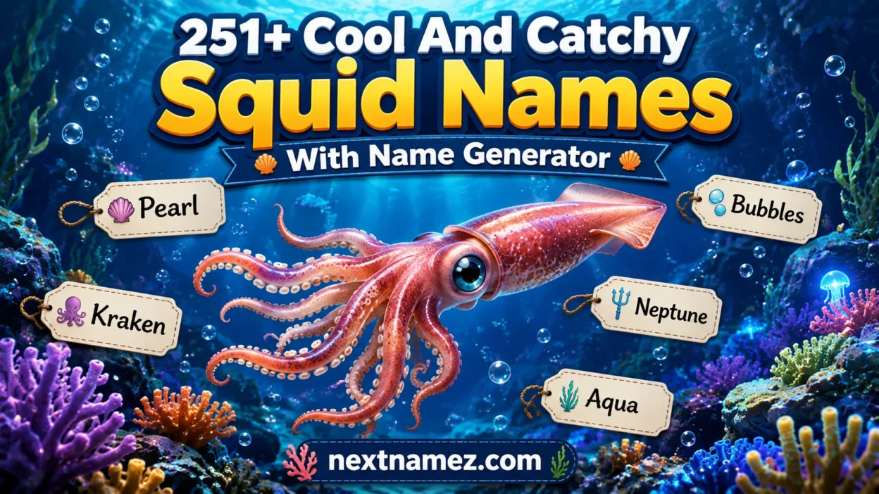 Squid Names With Name Generator