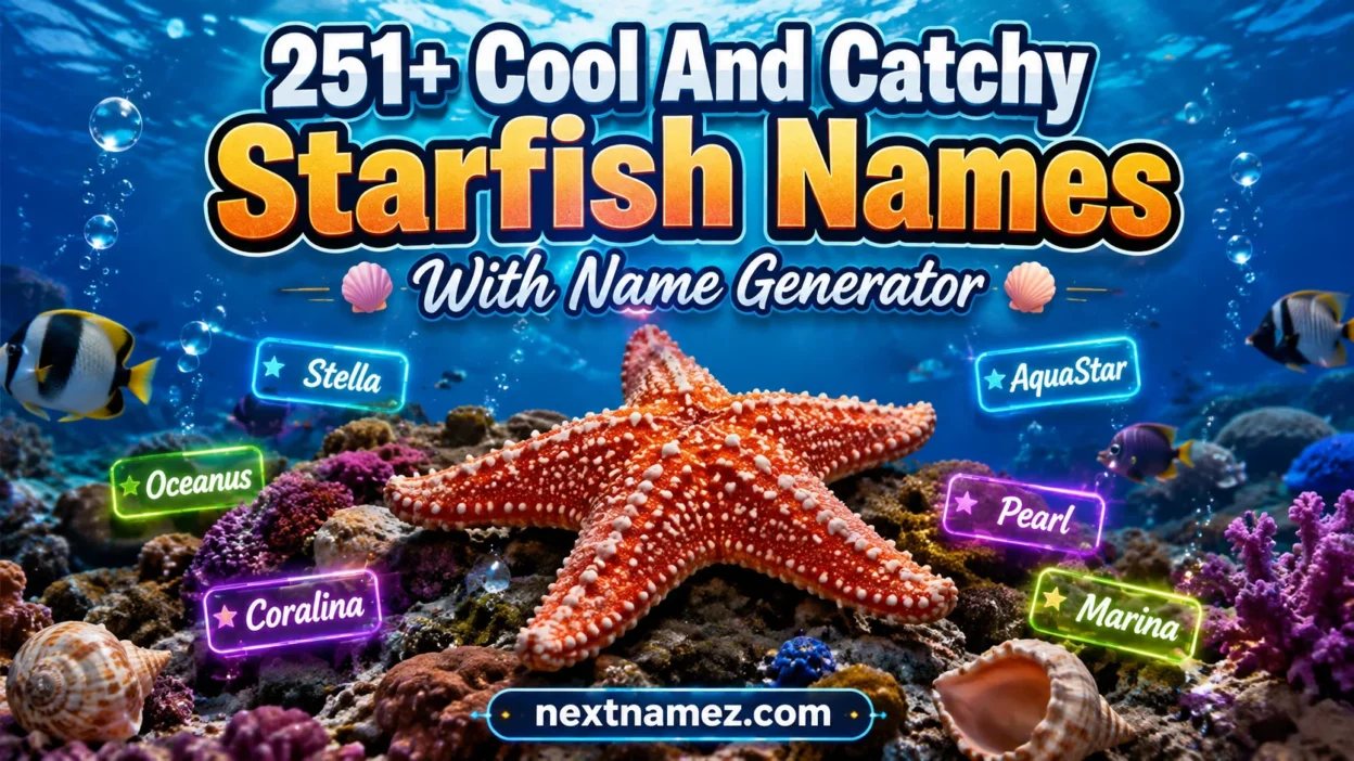 Starfish Names With Name Generator