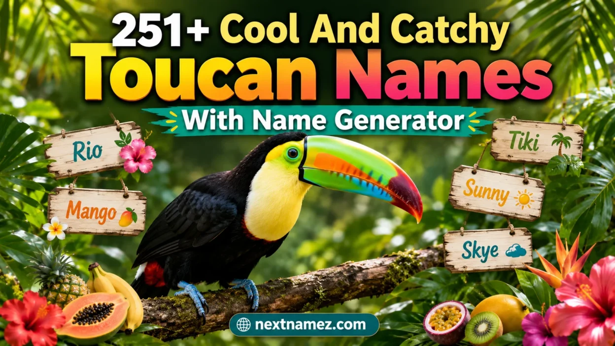 Toucan Names With Name Generator