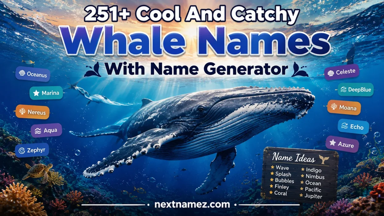 Whale Names With Name Generator