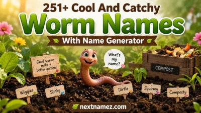 Worm Names With Name Generator